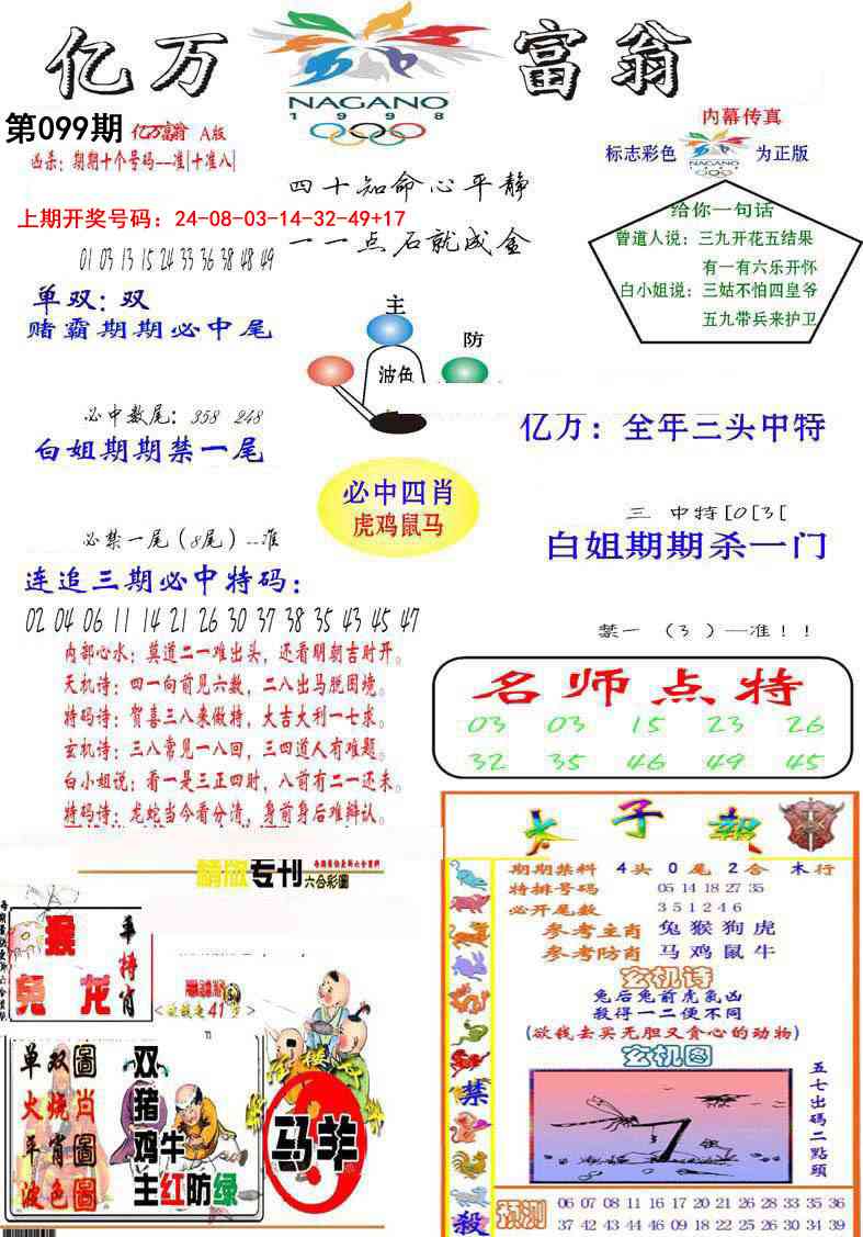 099期亿万富翁A[图]