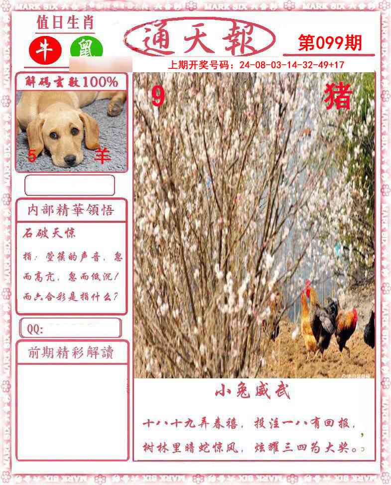 099期正版通天报[图]